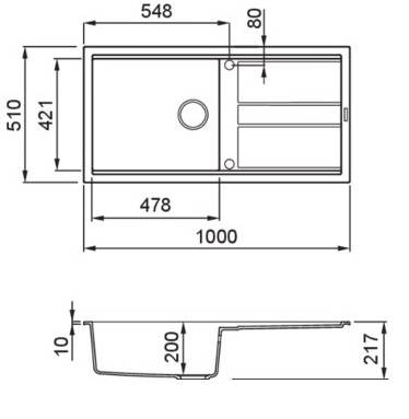 elleci best 480 g43 mosogatótálca  33047