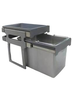 EKOTECH - Beépíthető hulladékgyűjtő TANK FRONT 40 - 1x34 liter