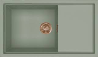 ELLECI - Mosogatótálca Sintesi 410 K82 Sage bronz tartozékokkal