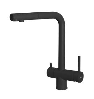 ELLECI - Csaptelep Tourmaline Plus Keratek K86 Black