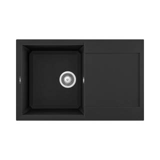 Elleci OUTLET - Mosogatótálca Easy 300 Granitek Nero G40 - Szépséghibás termék!