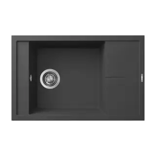 ELLECI - Mosogatótálca Unico 305 78x50 Granitek egymedence + csepptálca G59 Antracit