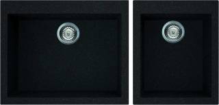 Elleci OUTLET - Mosogatótálca Quadra 210 G54 nero pietra - Kifutó termék!