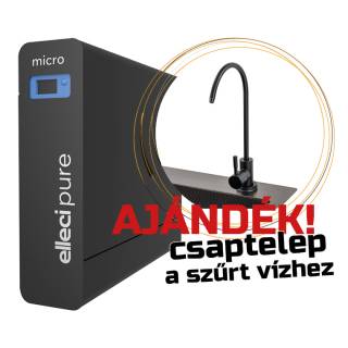 ELLECI - Víztisztító készülék Pure Micro + ajándék csaptelep a szűrt vízhez