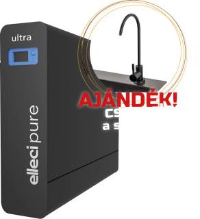 ELLECI - Víztisztító készülék Pure Ultra + ajándék csaptelep a szűrt vízhez