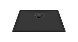 ELLECI - Mosogatótálca medencefenék Essenza 50 K86 Black fekete tartozékokkal