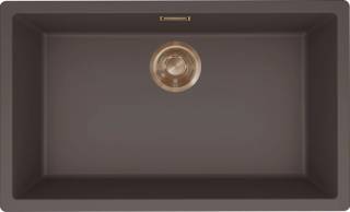 ELLECI - Mosogatótálca Zen 130 K87 Cocoa bronz tartozékokkal