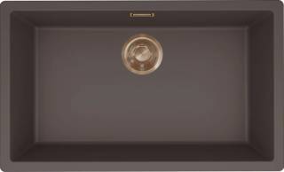 ELLECI - Mosogatótálca Zen-F 130 K87 Cocoa bronz tartozékokkal