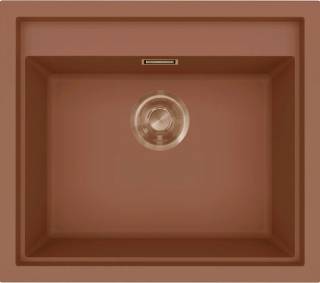 ELLECI - Mosogatótálca Sintesi 105 Keratek K83 Cavern Clay bronz tartozékokkal