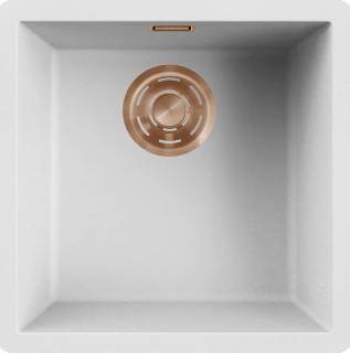 ELLECI - Mosogatótálca Zen-F 102 K96 White bronz tartozékokkal