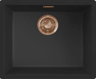 ELLECI - Mosogatótálca Zen-F 105 K86 Black bronz tartozékokkal