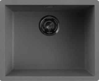 ELLECI - Mosogatótálca Zen-F 105 K99 Concrete fekete tartozékokkal