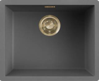 ELLECI - Mosogatótálca Zen-F 105 K99 Concrete arany tartozékokkal