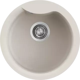 ELLECI - Mosogatótálca Ego ROUND G39 Bianco soft