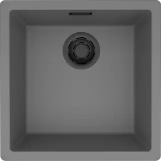 ELLECI - Mosogatótálca Zen-F 102 K99 Concrete fekete tartozékokkal