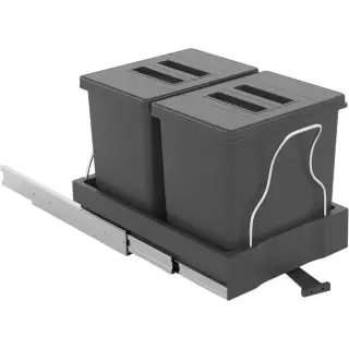 EKOTECH - Beépíthető hulladékgyűjtő PATTY 45 2x12 liter