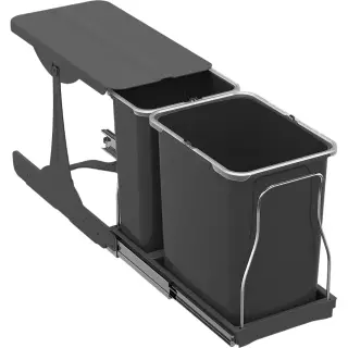 EKOTECH - Beépíthető hulladékgyűjtő PATTY 30 1x16 liter+1x8 liter