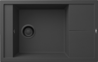 ELLECI - Mosogatótálca Unico 305 G40 Nero fekete tartozékokkal